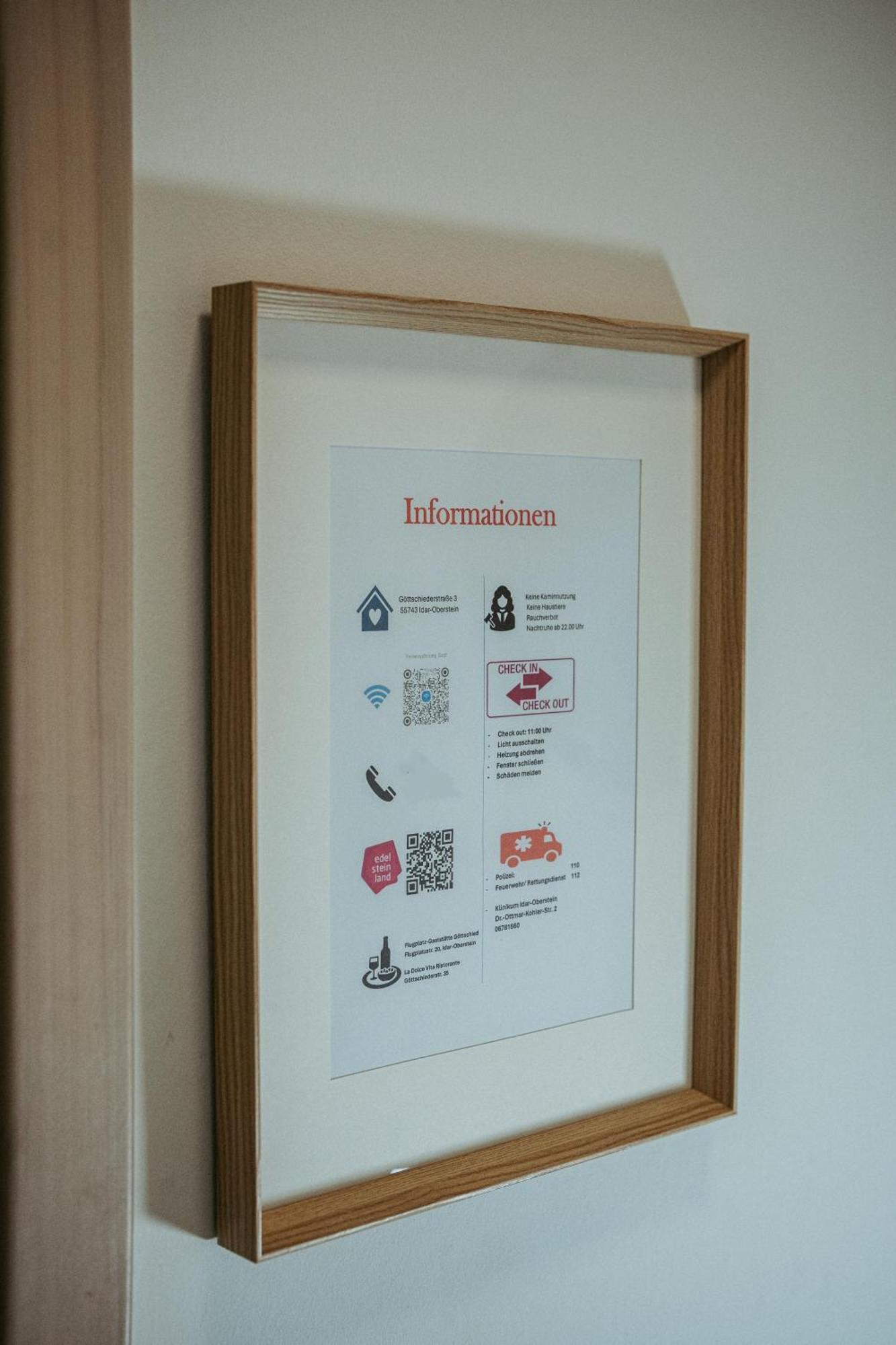 Ferienwohnung „Goettschied“ Idar-Oberstein Exteriör bild